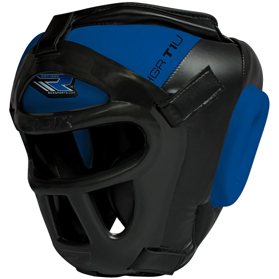 RDX Maya Hide Leather Boxing MMA Protector Headgear UFC Fighting Head Jason